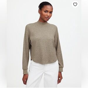Waffle-Knit Long-Sleeve Crewneck from Madewell